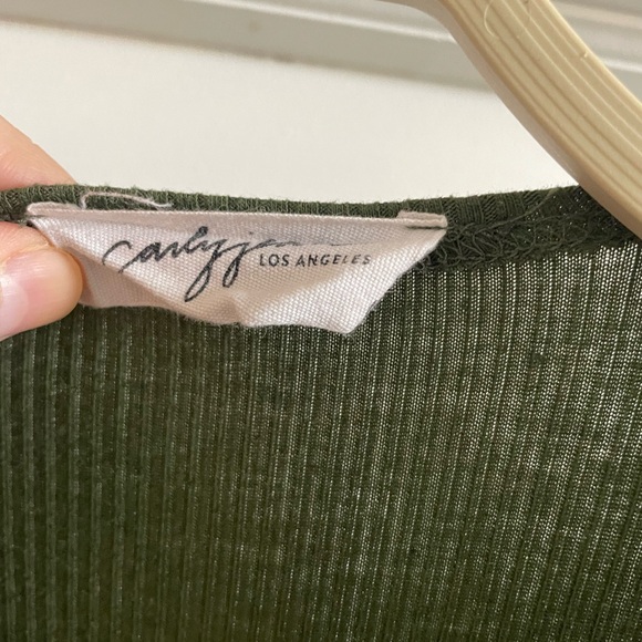 CJLA Green Long Cardigan - Picture 2 of 3